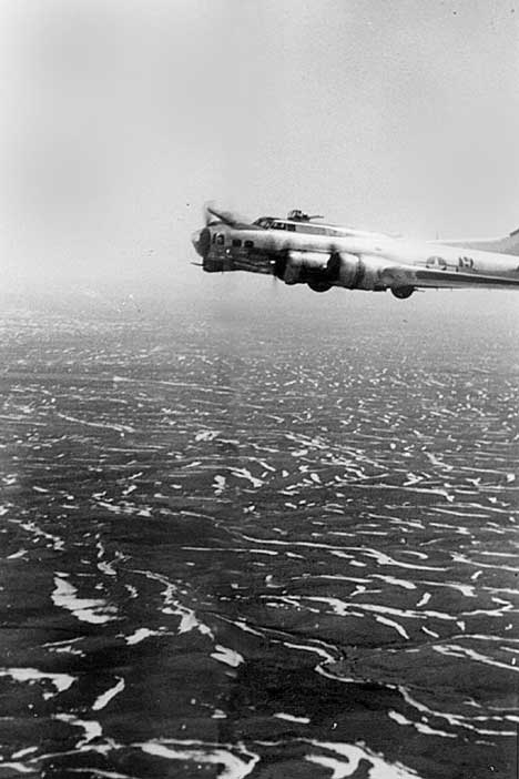 B-17 Glittering in the Sun